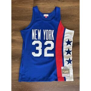 New York Nets Jersey Julius Erving 1973-74 Hardwood Classics Swingman Medium